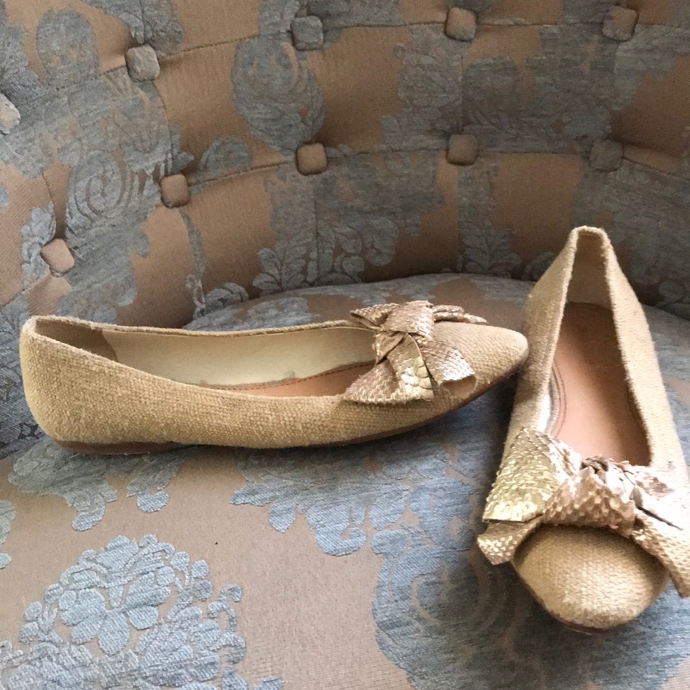 Miu Miu Prada Flats With Bow - image 1